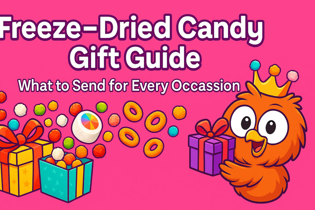🎁 Freeze‑Dried Candy Gift Guide: What to Send for Every Occasion?