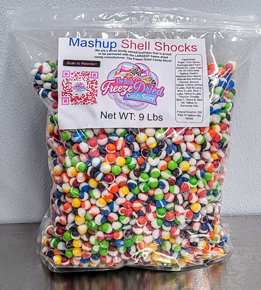 Shell Branded Candy Mash Up Shell Shocks – The Freeze Dried Candy Store