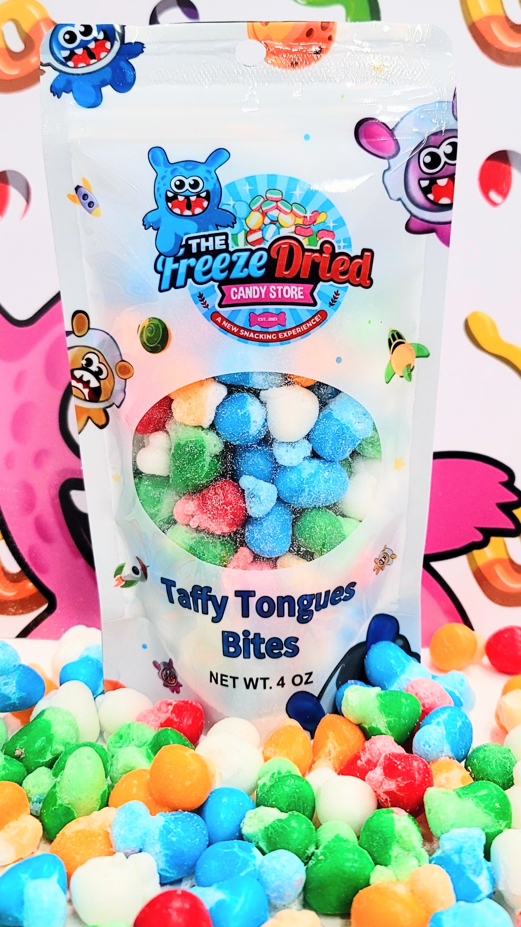Freeze Dried Candy - Original Taffy Tounge Bites – The Freeze