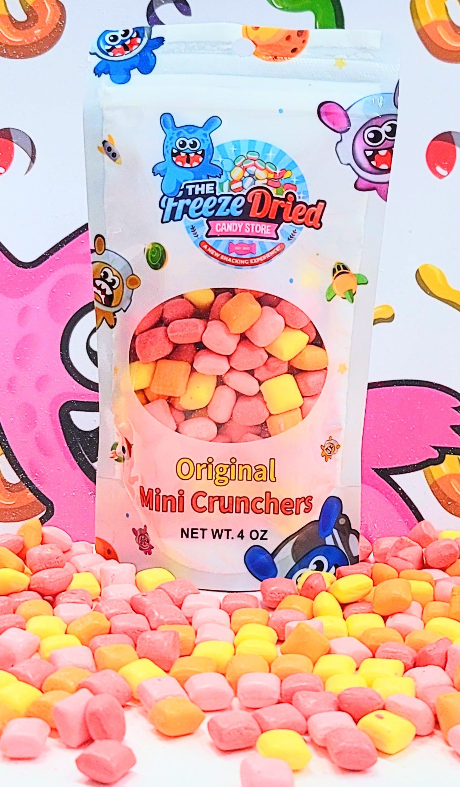 リンダ♡　5kg Freeze Dried Candy - Freeze Dried Original Mini Crunchers – The