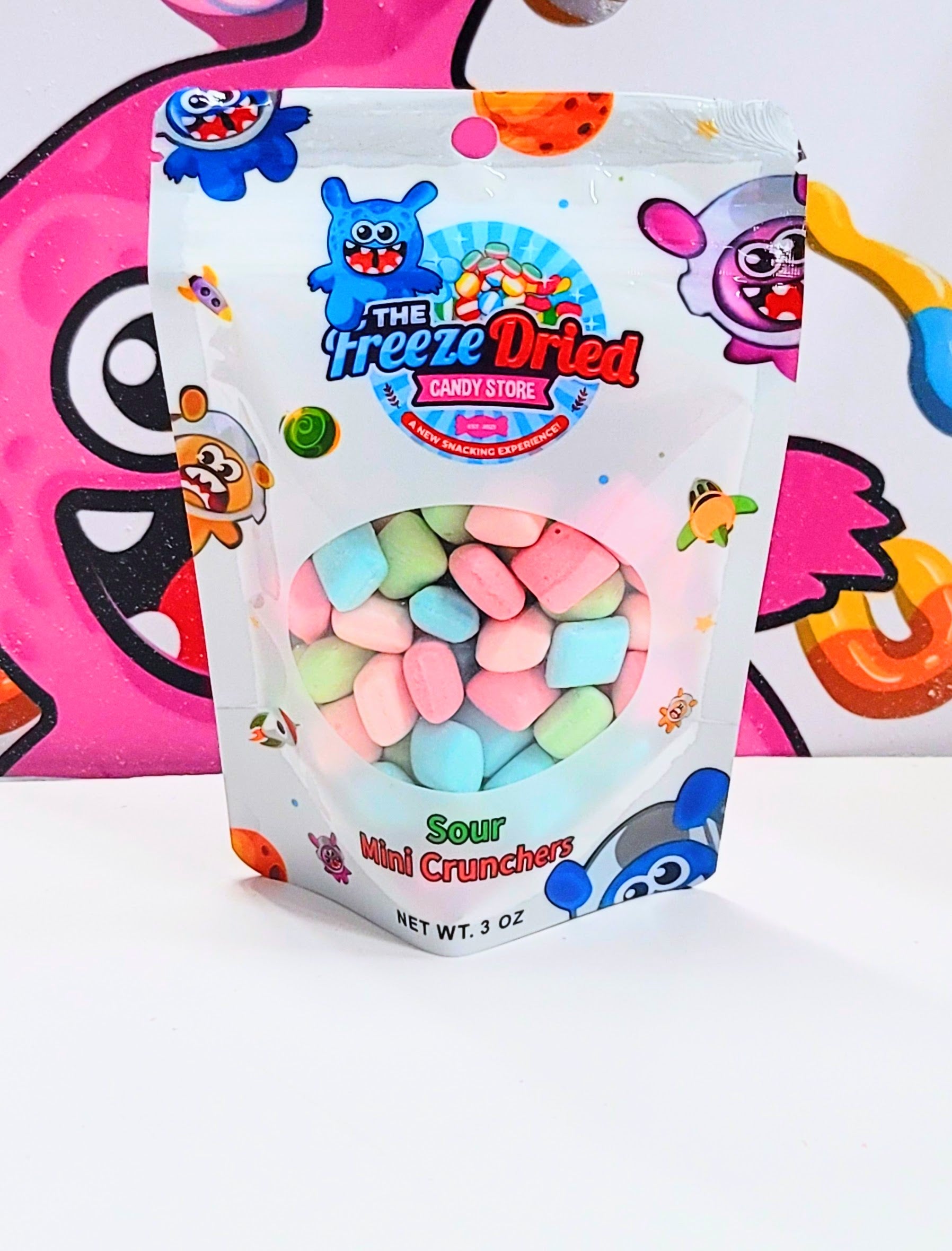 Freeze Dried Candy - Freeze Dried Sour Mini Crunchers – The Freeze