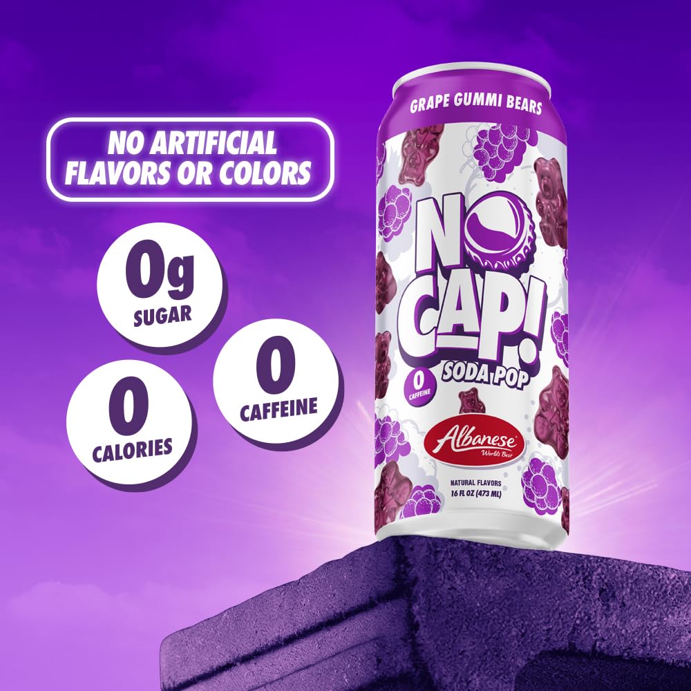 No Cap! Healthy Soda Alternative