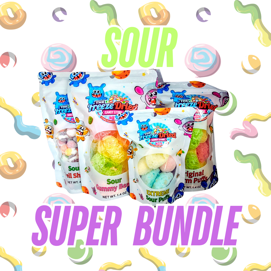 Shell Branded Candy Freeze Dried Candy - Shell Shocks Bundle – The Freeze Dried Candy Store