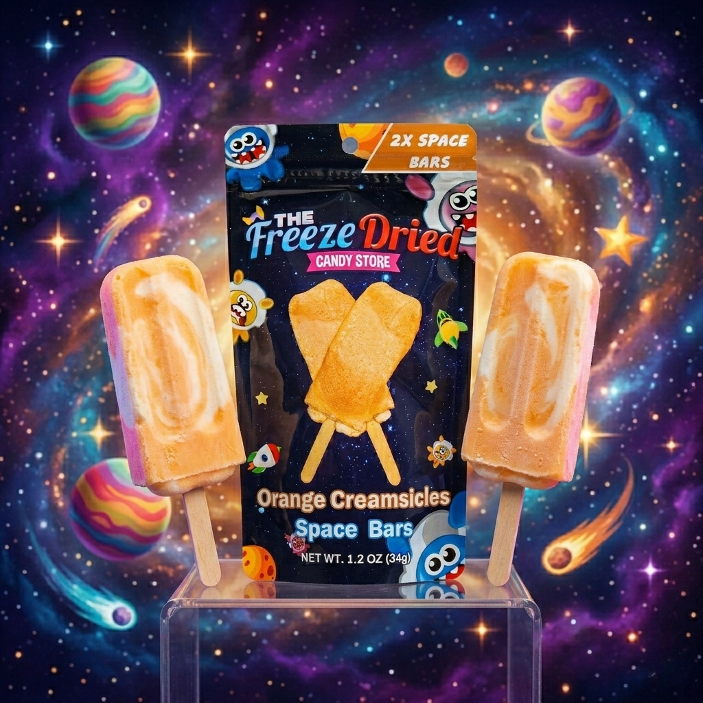 Orange Creamsicle Space Bars