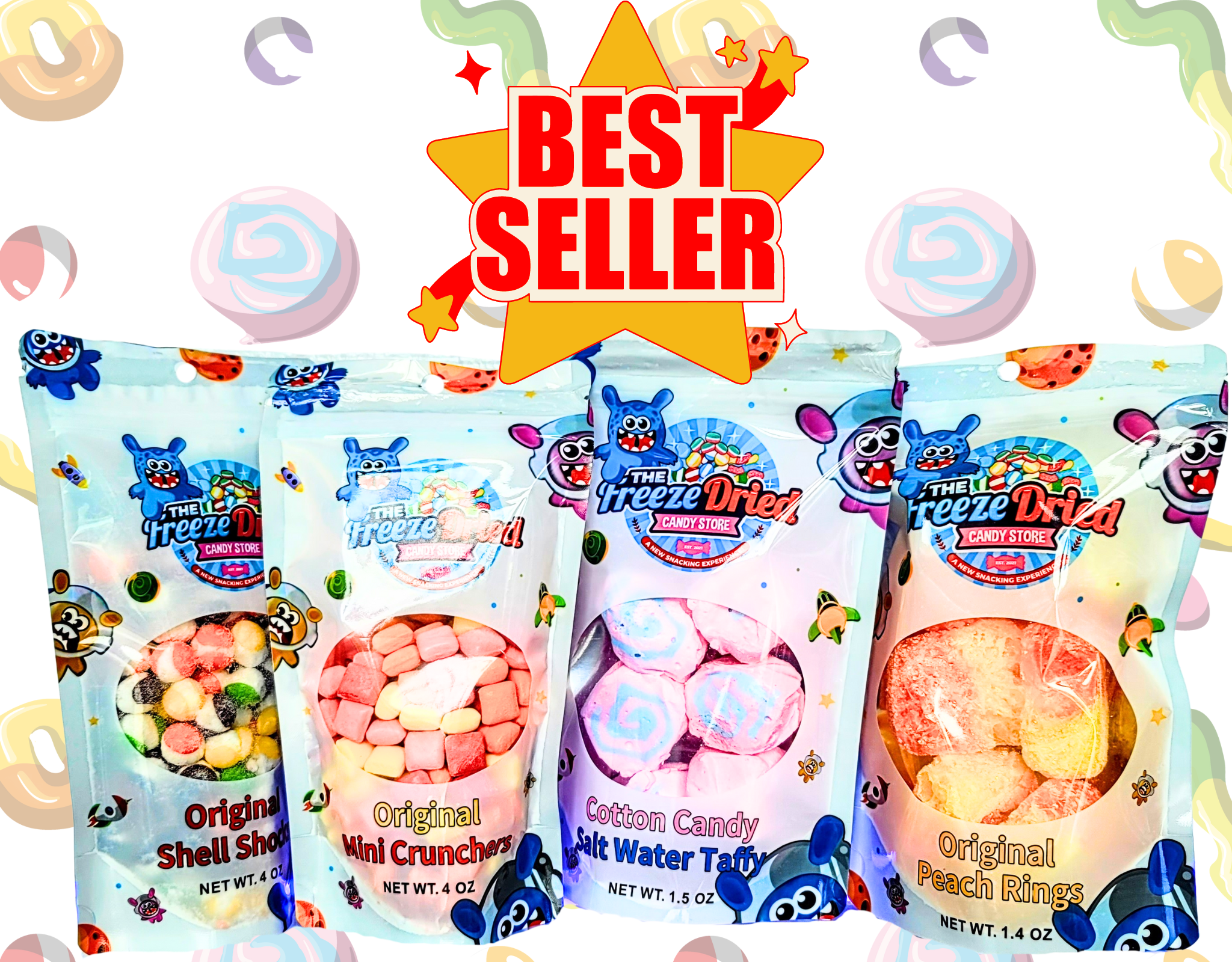 Best Sellers Bundle - 6 bags – The Freeze Dried Candy Store
